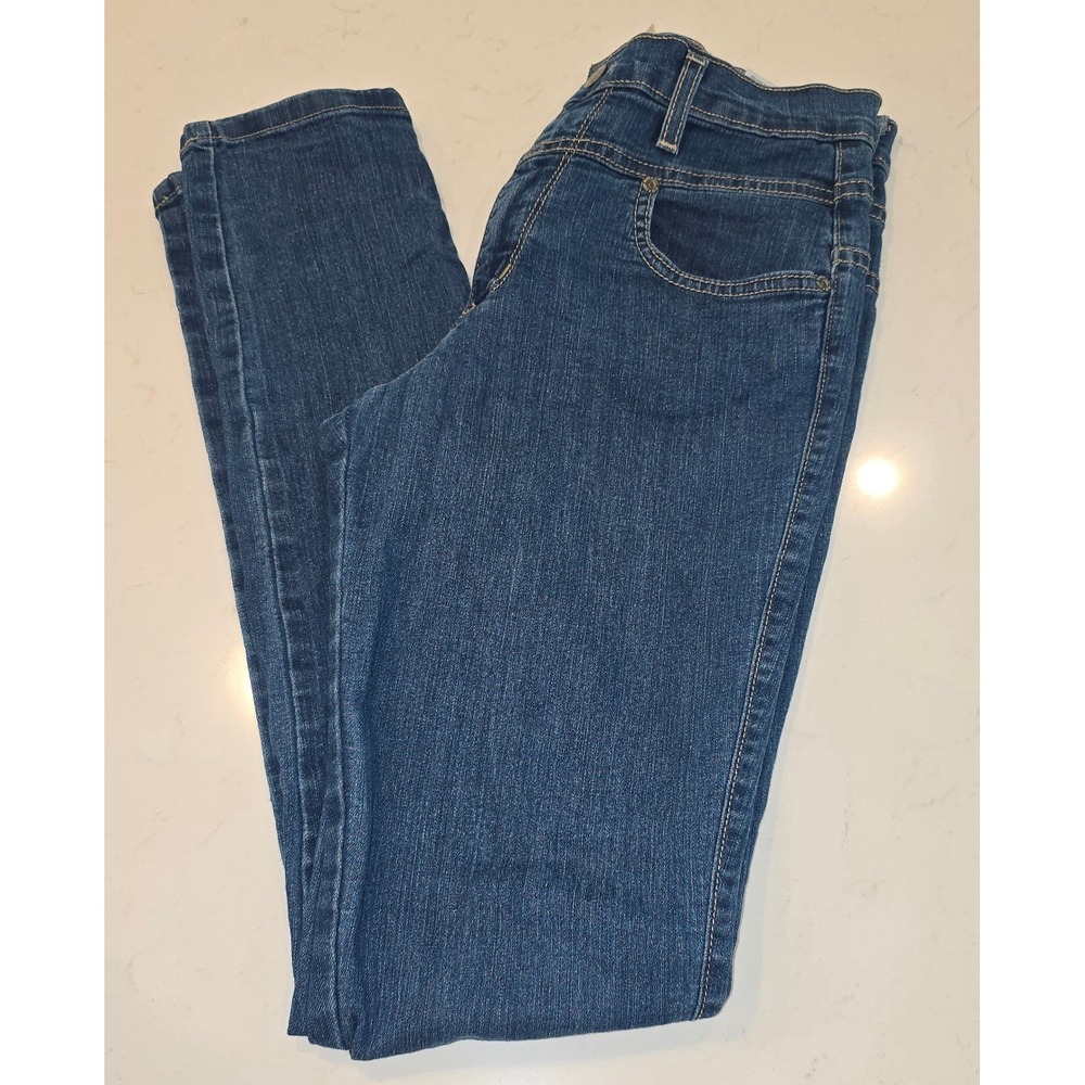 Judy Blue High Waist Skinny Jeans Dark Wash Stretch Denim Style 8169 Size 7